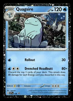 Quagsire - Promo Holo SV: Scarlet & Violet Promo Cards 156 NM Pokemon TCG - Image 1