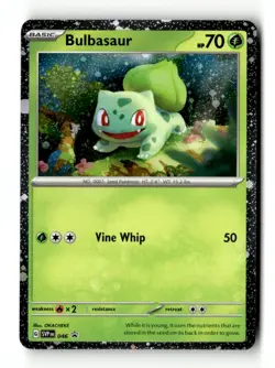 Bulbasaur - (Cosmos Holo) SV: Scarlet & Violet Promo Cards 046 LP Pokemon TCG - Image 1