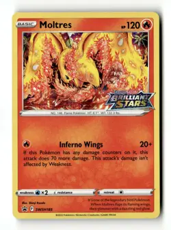 Moltres Promo SWSH: Sword & Shield Promo Cards SWSH185 NM Pokemon TCG - Image 1