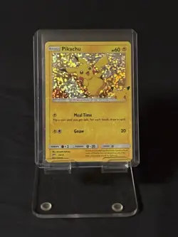 Pokemon Mcdonalds 25th Anniversary Pikachu Holo Card 2021 (Instantly Sleeved) - Image 1