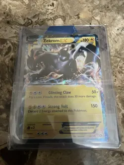 Pokemon TCG Card Basic Zekrom EX 52/113 Holo Legendary Treasures - Image 1