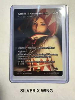 Garnet Til Alexandros 17th - Loran of the Third Path Showcase x1, MTG, FCA, NM - Image 1