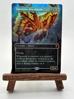 Foil Luminous Broodmoth (Borderless) - BLC 0074 MTG Magic The Gathering - Image 1