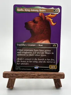 Kudo, King Among Bears (Borderless) - MH# 0376 MTG Magic The Gathering - Image 1