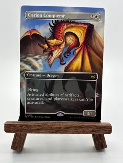 Clarion Conqueror (Borderless) - TDM 0377 MTG Magic The Gathering - Image 1