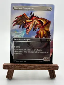 Clarion Conqueror (Borderless) - TDM 0377 MTG Magic The Gathering - Image 2