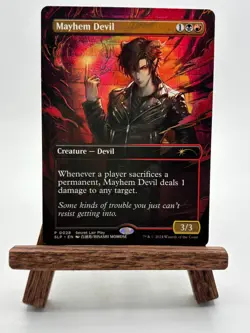 Mayhem Devil (Borderless) - SLP 0028 MTG Magic The Gathering - Image 1