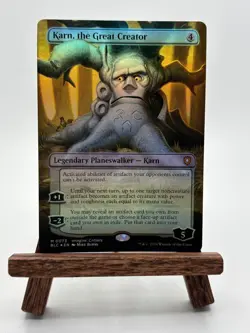 Foil Karn, the Great Creator (Borderless) - BLC 0073 MTG Magic The Gathering - Image 1