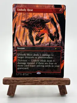 Unholy Heat (Borderless) - SLP 0004 MTG Magic The Gathering - Image 1