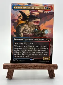 Captain Howler, Sea Scourge (Borderless) - DFT 0361 MTG Magic The Gathering - Image 1