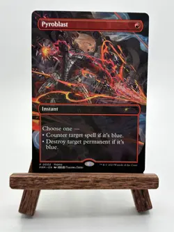 Pyroblast (Borderless) - PRM 0002 MTG Magic The Gathering - Image 1