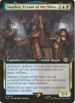 Sharkey Tyrant of the Shire 373 Rare MTG Lord of the Rings Middle Earth NM/M - Image 1