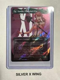 Vanille, Cheerful l'Cie Borderless Surge Foil x1, MTG, Final Fantasy, FIN, NM - Image 1