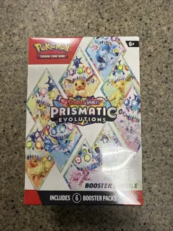 (Factory Sealed) Pokemon Scarlett & Violet Prismatic Evolution Booster Bundle - Image 1