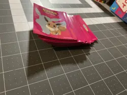 60 Count, Pokemon Card Sleeves, Pink, 2019, Evee - Image 3