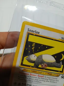 Pokemon SNORLAX #49 Sleeping Black Star Promo WOTC - Image 4