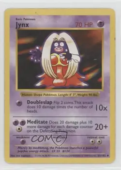 Jynx Shadowless Pokemon Base Set #31 1999 - Image 1