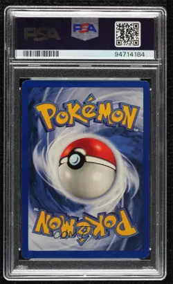 Machop Shadowless Pokemon Base Set PSA 7 1999 - Image 2