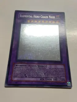 USA Seller Yugioh Elemental Hero Chaos Neos GLAS-EN036 Ghost Rare 1st Edition - Image 4