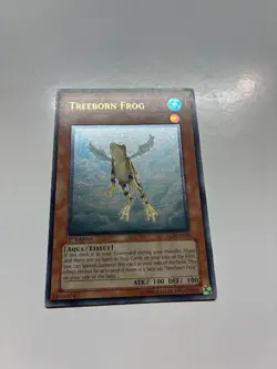 USA Seller Yugioh Treeborn Frog SOI-EN025 Ultimate Rare 1st Edition LP - Image 1