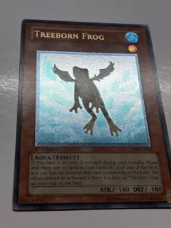 USA Seller Yugioh Treeborn Frog SOI-EN025 Ultimate Rare 1st Edition LP - Image 2