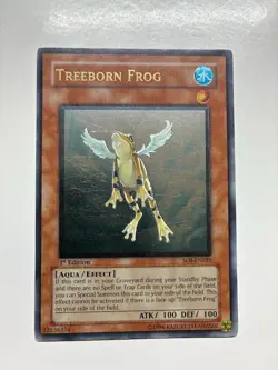 USA Seller Yugioh Treeborn Frog SOI-EN025 Ultimate Rare 1st Edition LP - Image 3