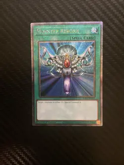 YuGiOh! Monster Reborn RA03-EN052 - Quarter Century Secret Rare - 1st Edition NM - Image 1