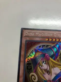 USA Seller Yugioh Dark Magician Girl LCYW-EN022 Secret Rare 1st Edition NM - Image 3