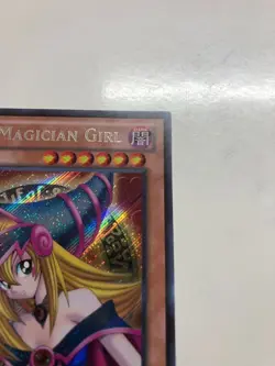 USA Seller Yugioh Dark Magician Girl LCYW-EN022 Secret Rare 1st Edition NM - Image 4