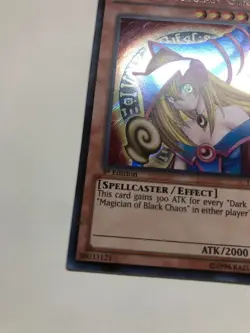 USA Seller Yugioh Dark Magician Girl LCYW-EN022 Secret Rare 1st Edition NM - Image 5