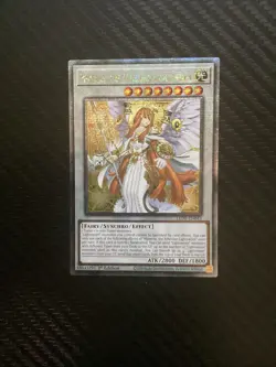 Yugioh Minerva, the Athenian Lightsworn LEDE-EN043 Quarter Century Secret NM - Image 1