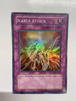 USA Seller Yugioh Icarus Attack Dark Revelation 4 DR04-EN235 Super Rare - Image 1