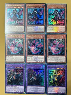 Yugioh! Snake-eyes Sinful Spoils EMBLAZONED ULTRA 25LP-EN001 WORLD CHAMPIONSHIP - Image 1