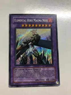USA Seller Yugioh Elemental Hero Magma Neos TAEV-EN043 Secret Rare NM - Image 1
