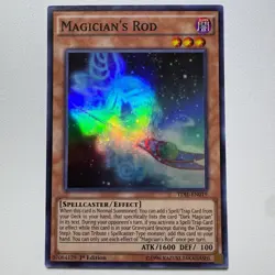Magician's Rod TDIL-EN019 | 1st edition Super Rare VLP YuGiOh - Image 1