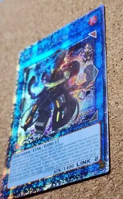 Yugioh Spright Sprind BLTR-EN095 1st Edition Quarter Century Secret Rare - Image 3