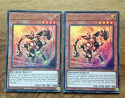 Yu-Gi-Oh! Gold Gadget DUPO-EN043 Ultra Rare Card - 1st Edition . Free Postage - Image 1