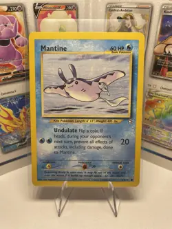 Pokemon Mantine Neo Genesis TCG Card #64 Regular 1st Edition - Image 3