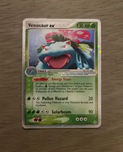 2004 Venusaur ex 112/112 Holo Rare EX Fire Red & Leaf Green Pokemon Card NM/LP - Image 1