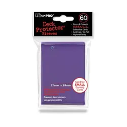Ultra Pro Small Card Sleeves Deck Protector Sleeves - Small, Purple (60) New - Image 1