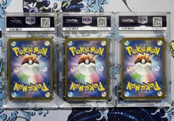 Bulbasaur Charmander Squirtle 168/165 PSA 10 Set 151 Pokemon Card Sv2a UK SELLER - Image 5