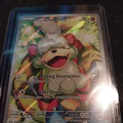 Pokemon Twilight Masquerade Hisuian Growlithe Illustration Card 181/167 - Image 2