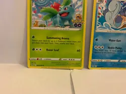 Ivysaur Wartortle and Charmeleon Genuine Classic Pokemon Card Collection PSA8+ - Image 4