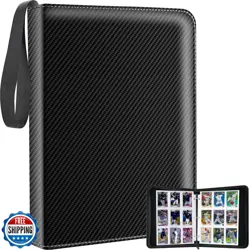 Card Binder 9 Pocket, 900 Pockets Trading Card Holder Compatible with Game Ca - Image 1