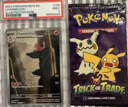Charmeleon 169/165 PSA 9 MINT Scarlet & Violet 151 Pokemon Card + Trading Game - Image 1