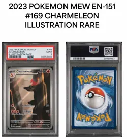Charmeleon 169/165 PSA 9 MINT Scarlet & Violet 151 Pokemon Card + Trading Game - Image 5