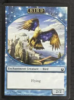 Bird Token Enchantment Creature - Theros Block - SPARROW MAGIC mtg - Image 1