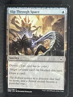MTG Magic Slip Through Space (47/198) Oath of the Gatewatch OGW - Image 1