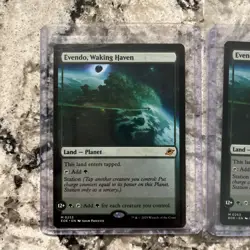 MTG Edge of Eternities Evendo, Waking Haven 253 X2 Regular & Uthros, Titanic 260 - Image 4