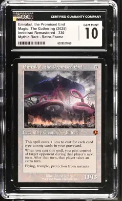 EMRAKUL, THE PROMISED END Innistrad Remastered Retro Frame CGC 10 MTG EDH - Image 1